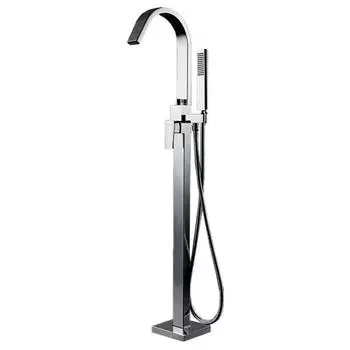 Смеситель напольный Black&White Universell хром