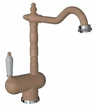 Смеситель для кухни Florentina Ода FL бежевый матовый