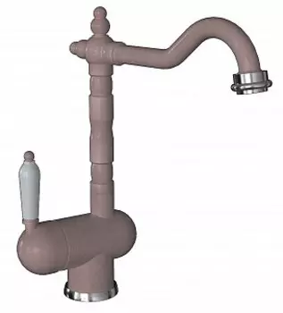 Смеситель для кухни Florentina Ода FL бежевый матовый