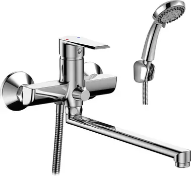 Смеситель для ванны Rossinka RS28-33 универсальный хром