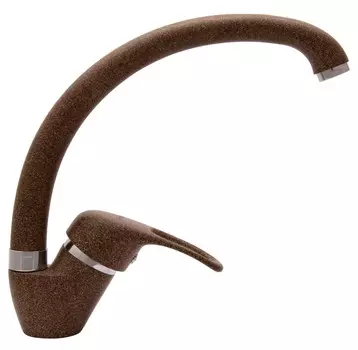 Смеситель для кухни Florentina Омега FL коричневый матовый