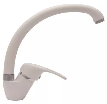 Смеситель для кухни Florentina Омега FL белый матовый