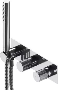 Смеситель Omnires Contour CT8035/1CR С ВНУТРЕННЕЙ ЧАСТЬЮ, для ванны с душем, хром