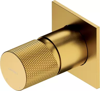 Смеситель Omnires Contour CT8045GLB C ВНУТРЕННЕЙ ЧАСТЬЮ, для душа, золото