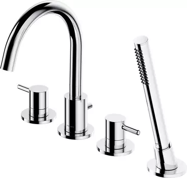 Смеситель на борт ванны WHITECROSS Y Y1232CR С ВНУТРЕННЕЙ ЧАСТЬЮ, хром