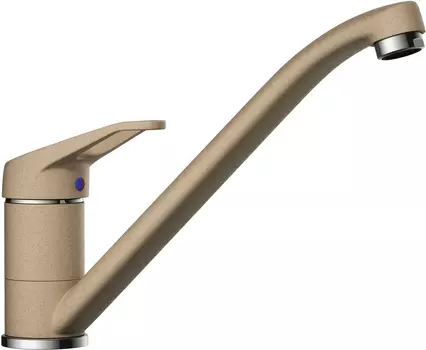 Смеситель для кухни Omoikiri Kado бежевый матовый, карамель