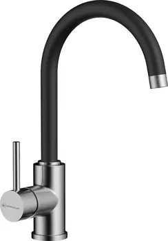 Смеситель для кухни Omoikiri Shinagawa 4994252 нержавеющая сталь, черный