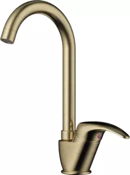 Смеситель для кухни Omoikiri Umi 4994262 золото, античная латунь