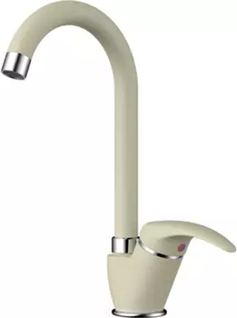 Смеситель для кухни Omoikiri Umi 4994269 бежевый матовый, ваниль