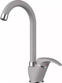 Смеситель для кухни Omoikiri Umi 4994266 серый матовый, leningrad grey