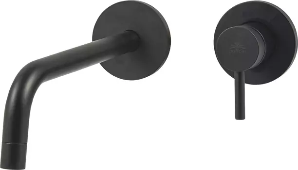 Смеситель Paffoni Light LIG103NO70 с ВНУТРЕННЕЙ ЧАСТЬЮ, для раковины, черный