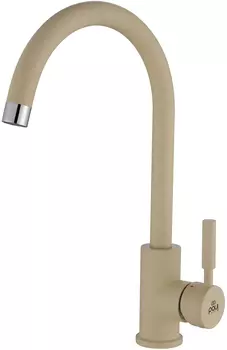 Смеситель для кухни Paulmark Holstein Ho212063-428 бежевый матовый