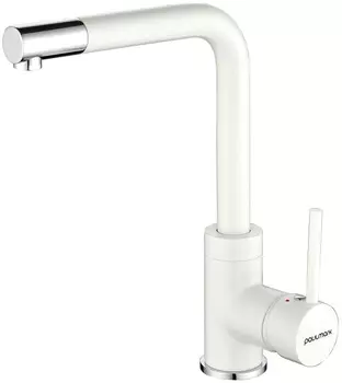 Смеситель для кухни Paulmark Honner Ho212018-431TW белый матовый