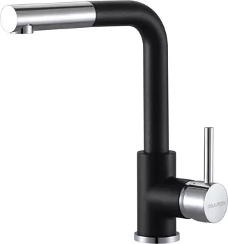 Смеситель для кухни Paulmark Kassel Ka214311-418 черный металлик