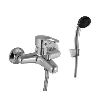 Смеситель для ванны с душем Plstart PL3206 хром