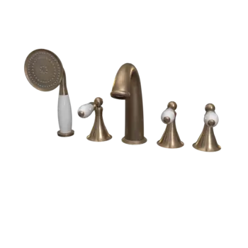 Смеситель Radomir "Ретро" (бронза)