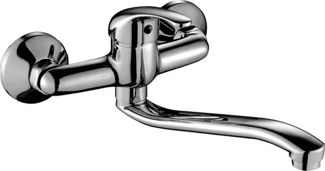 Смеситель для кухонной мойки Rossinka A A35-24 хром