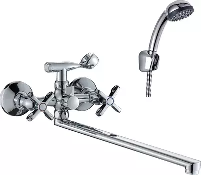 Смеситель с длинным изливом для ванны Rossinka RS42 RS42-80