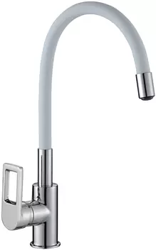 Смеситель для кухонной мойки Rossinka Z Z35-35U-White хром, белый