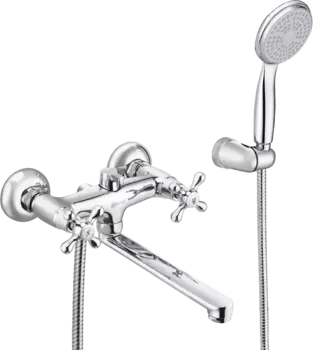 Смеситель с длинным изливом для ванны Lemark Standard LM2113C хром