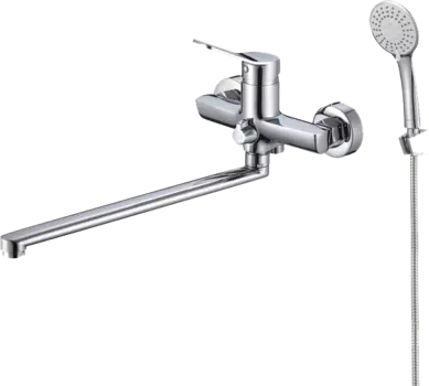 Смеситель с длинным изливом для ванны Milardo Enjoy ENJSB00M10