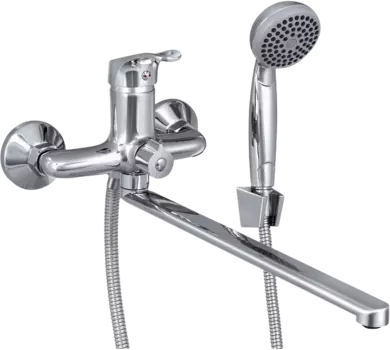 Смеситель с длинным изливом для ванны Славен Дача Б СЛ-ОД-Б31