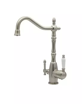 Смеситель с подключением фильтра (2в1) MILACIO Castellon Ceramic, сатин (MC.515.SN)