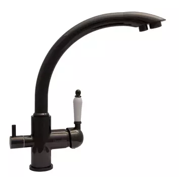 Смеситель ШАЛЕ, цвет Графит (CHALET FL Graphite)