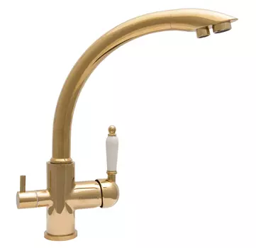 Смеситель ШАЛЕ, цвет Золото (CHALET FL Gold)