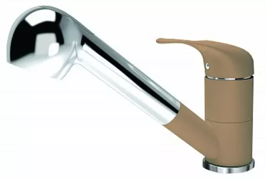 Смеситель для кухни Florentina Сигма FL бежевый матовый