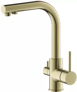 Смеситель Timo Saona 2376/02F для кухонной мойки, антик