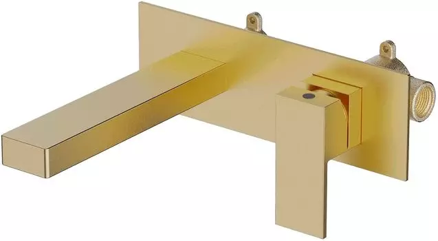 Смеситель Timo Selene 2071/17SM золото, для раковины