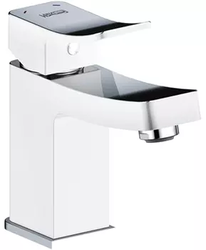 Смеситель для раковины Wasserkraft Aller 1063W белый, хром