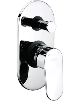 Встраиваемый смеситель для душа и ванны Wasserkraft Donau 5361 С ВНУТРЕННЕЙ ЧАСТЬЮ