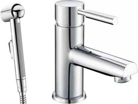 Смеситель для раковины Wasserkraft Main 4108 с гигиеническим душем