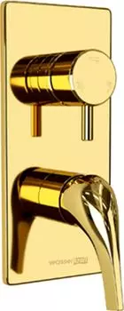 Встраиваемый смеситель для душа и ванны Wasserkraft Sauer 7171 С ВНУТРЕННЕЙ ЧАСТЬЮ