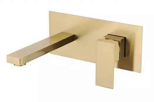 Смеситель встраиваемый для раковины Groсenberg GB588 Бронза