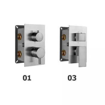 Смеситель для душа RGW Shower Panels 21140543-31 хром