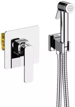 Смеситель встроенный с гигиеническим душем Timo Torne 4389/00SM хром