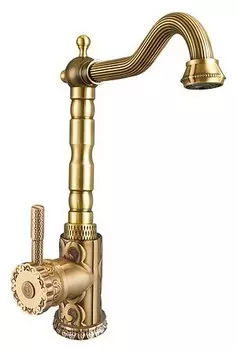 Смеситель для кухни Zorg Antic A 109K-BR бронза