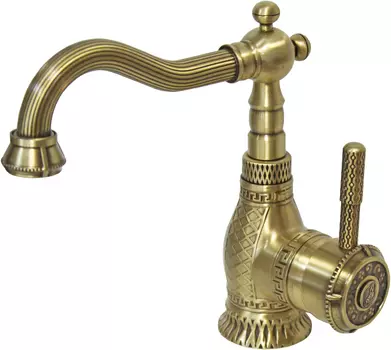 Смеситель для раковины Zorg Antic A 314U-BR бронза