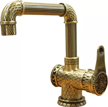 Смеситель для раковины Zorg Antic A 419 U-BR LOFT бронза