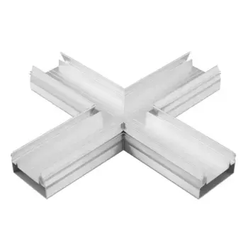 Соединитель X-образный Arlight Stretch-S-50-Ceil-Center-X90 крестовой 046879
