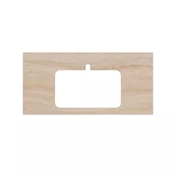 Спец. декоративное изделие для раковин, встраиваемых сверху, 100 см Риальто песочный