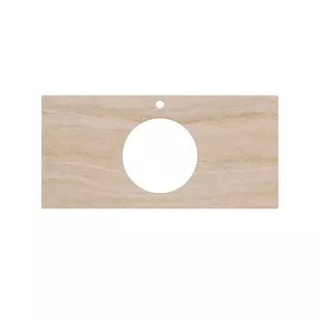 Спец. изделие декоративное для накладных раковин 100, Риальто песочное