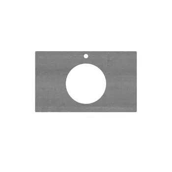 Спец. изделие декоративное для накладных раковин Про Дабл 80, антрацит