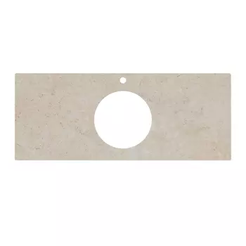 Спец. изделие декоративное для накладных раковин, Про Лаймстоун АТ бежевый темный