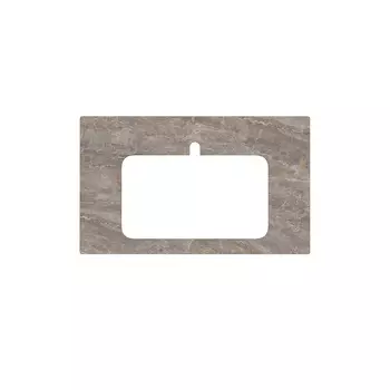 Спец. изделие декоративное для раковин, встраиваемых сверху Парнас пепельный лаппатированный