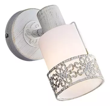 Спот Eurosvet Silvia 20025/1 белый с золотом