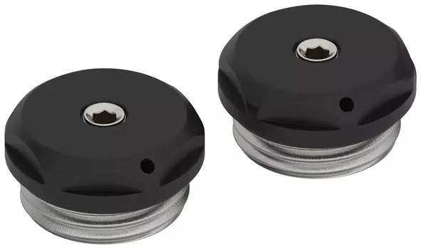 Спускной клапан "СУНЕРЖА" d 25 мм / G 1/2" НР / 2 шт (Матовый чёрный)